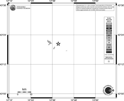 Mappa MCS - territori località