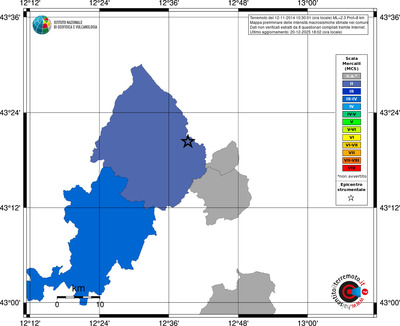 Mappa MCS - territori comuni