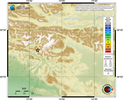 Mappa MCS - località
