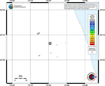Mappa MCS - territori località