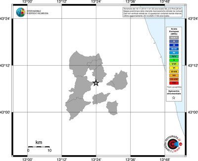 Mappa EMS - territori comuni
