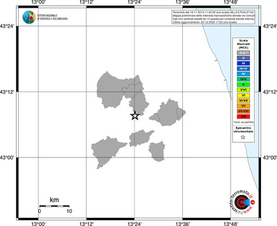 Mappa MCS - territori comuni