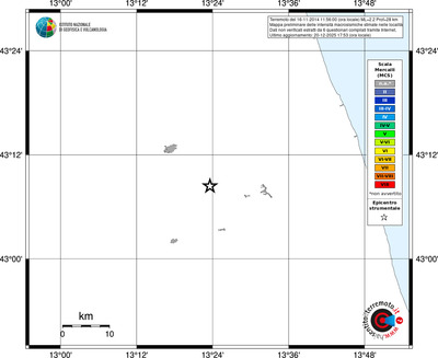 Mappa MCS - territori località