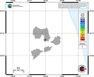 Mappa MCS - territori comuni