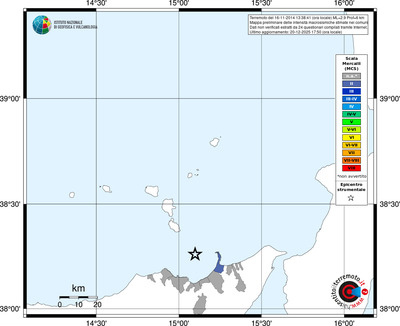 Mappa MCS - territori comuni