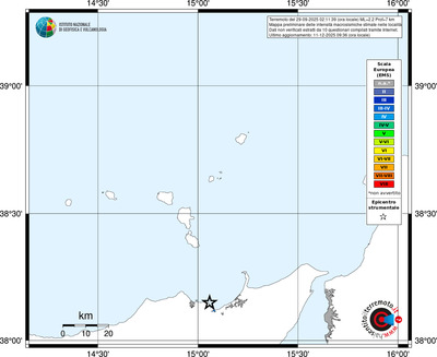 Mappa EMS - territori località