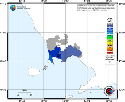 Mappa EMS - territori comuni
