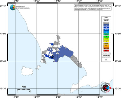 Mappa MCS - territori località