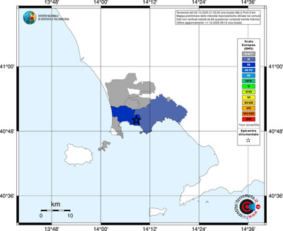 Mappa EMS - territori comuni