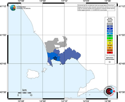 Mappa MCS - territori comuni