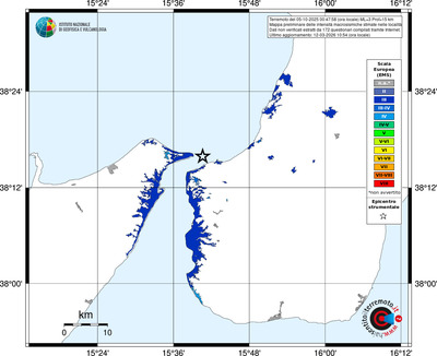 Mappa EMS - territori località