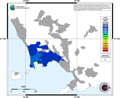 Mappa EMS - territori comuni
