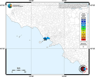 Mappa EMS - territori comunali