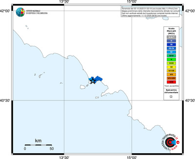 Mappa MCS - territori comuni
