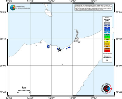 Mappa EMS - territori località