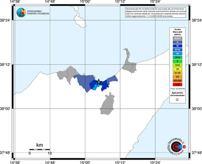 Mappa MCS - territori comuni