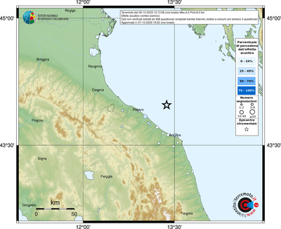 Mappa comuni con almeno 3 questionari