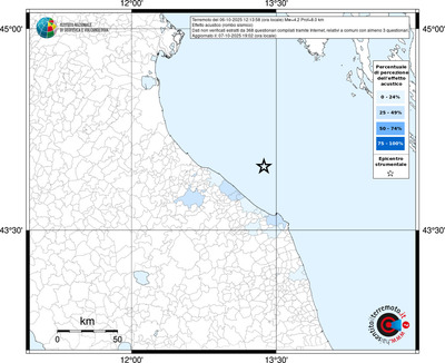 Mappa territorio comunale con almeno 3 questionari