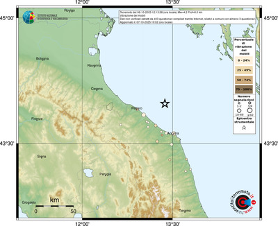 Mappa comuni con almeno 3 questionari