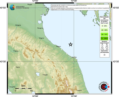 Mappa comuni con almeno 3 questionari