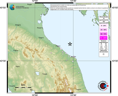 Mappa comuni con almeno 3 questionari