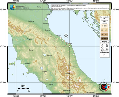 Mappa comuni con almeno 3 questionari