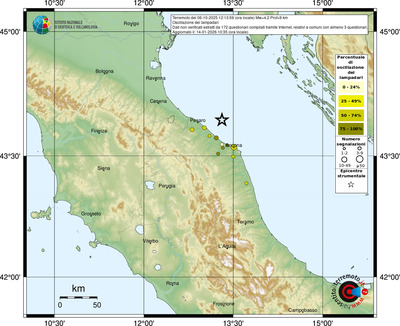 Mappa comuni con almeno 3 questionari