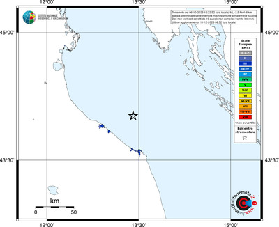 Mappa EMS - territori località