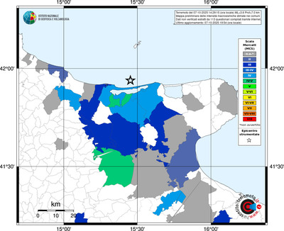 Mappa MCS - territori comunali