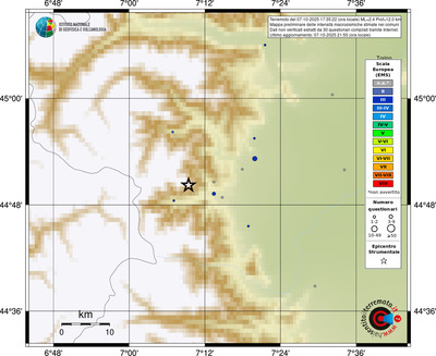 Mappa EMS - comuni