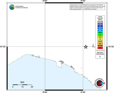 Mappa MCS - territori località