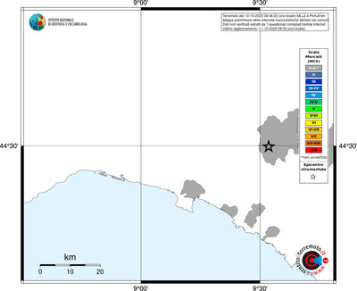 Mappa MCS - territori comuni
