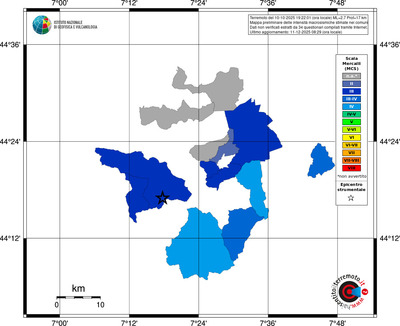 Mappa MCS - territori comuni