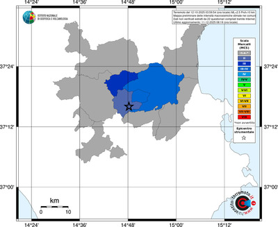 Mappa MCS - territori comuni