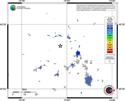 Mappa MCS - territori località