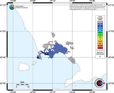 Mappa EMS - territori località