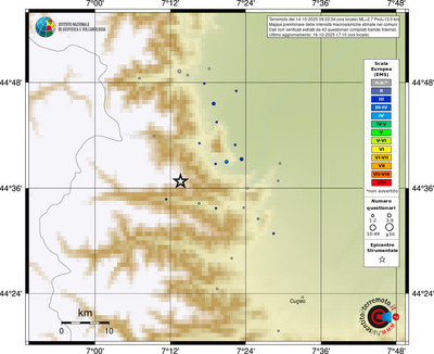 Mappa EMS - comuni