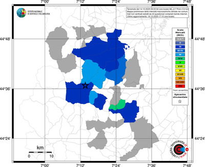 Mappa MCS - territori comunali
