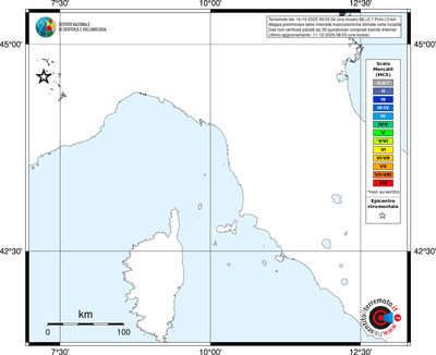Mappa MCS - territori località
