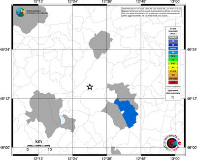 Mappa MCS - territori comunali
