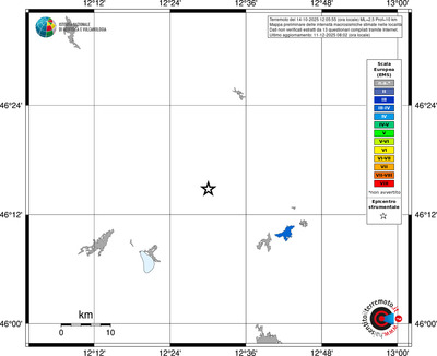 Mappa EMS - territori località