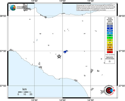 Mappa EMS - territori località