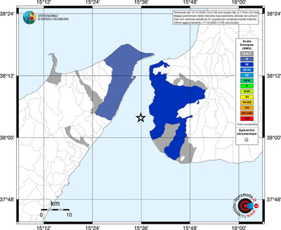 Mappa EMS - territori comunali