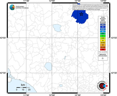 Mappa EMS - territori comunali