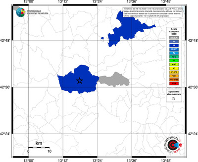 Mappa EMS - territori comunali