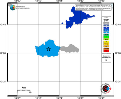 Mappa MCS - territori comuni