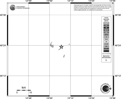 Mappa MCS - territori delle località
