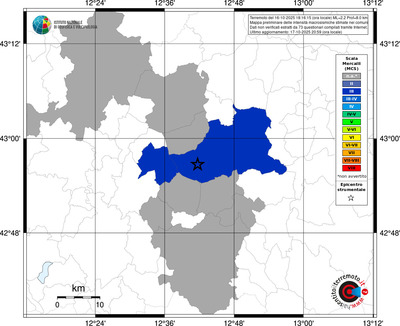 Mappa MCS - territori comunali
