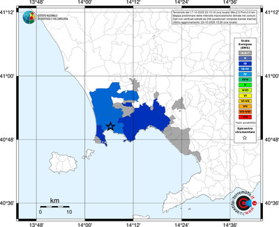 Mappa EMS - territori comunali