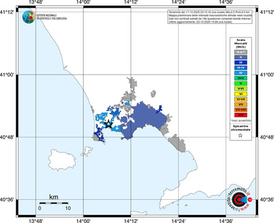 Mappa MCS - territori delle località
